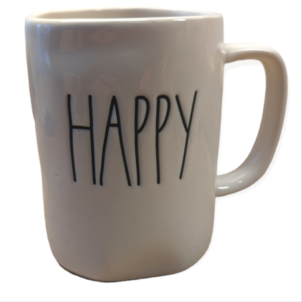 Rae Dunn Artisan Collection HAPPY mug